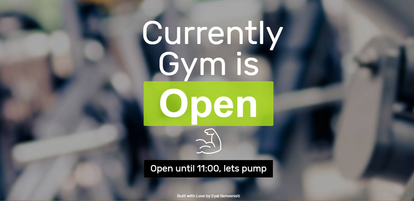 Gym Open Image