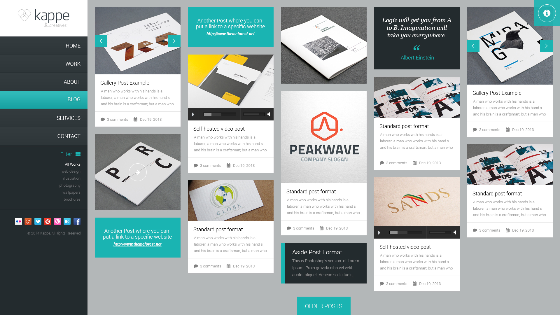 Portfolio Site General Blog Page Image